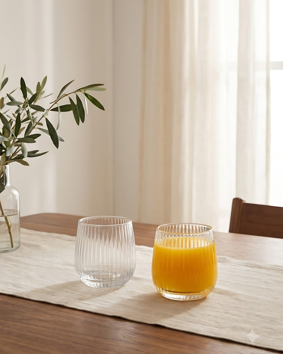 Soft Lines Glas - 6 stuks