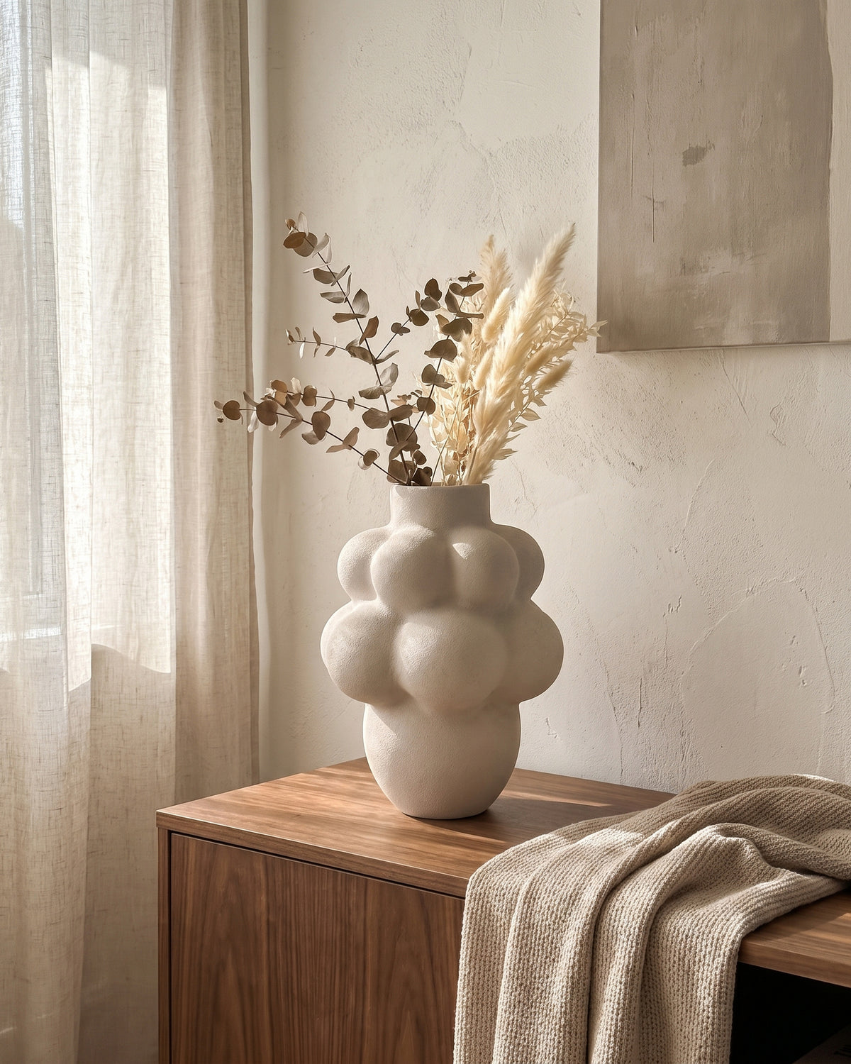 Terracotta Vaas – Bubble – 35 cm