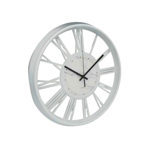 Wandhorloge Wit