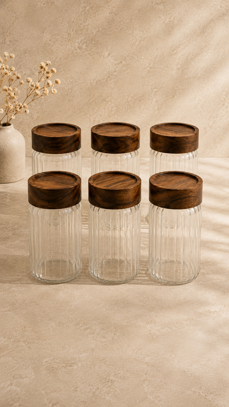 Space kruidenpotjes ribble | 6 stuks | 11 cm