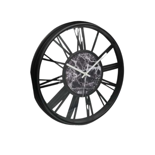 Wandhorloge Zwart
