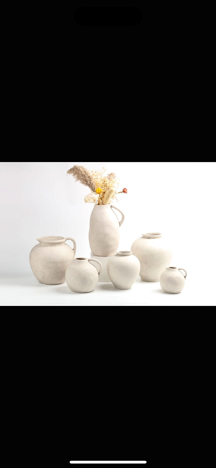 Terracotta Vaas/Kan 25 cm