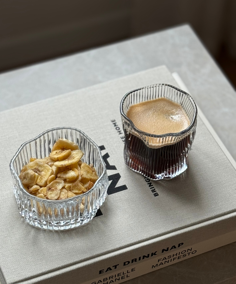 Diamond stripe schalen | 6 stuks