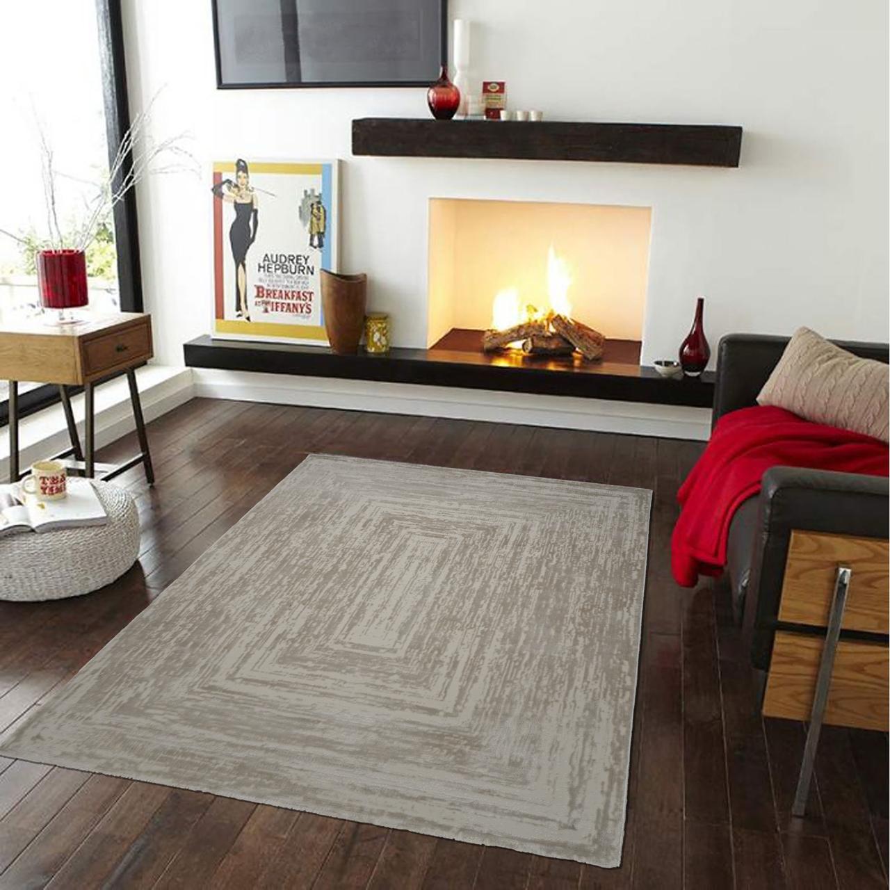 Elmor Linen Sand Vloerkleed