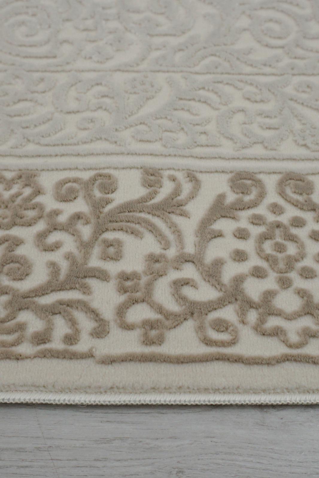 Zafiran Hellbraun Beige Teppich