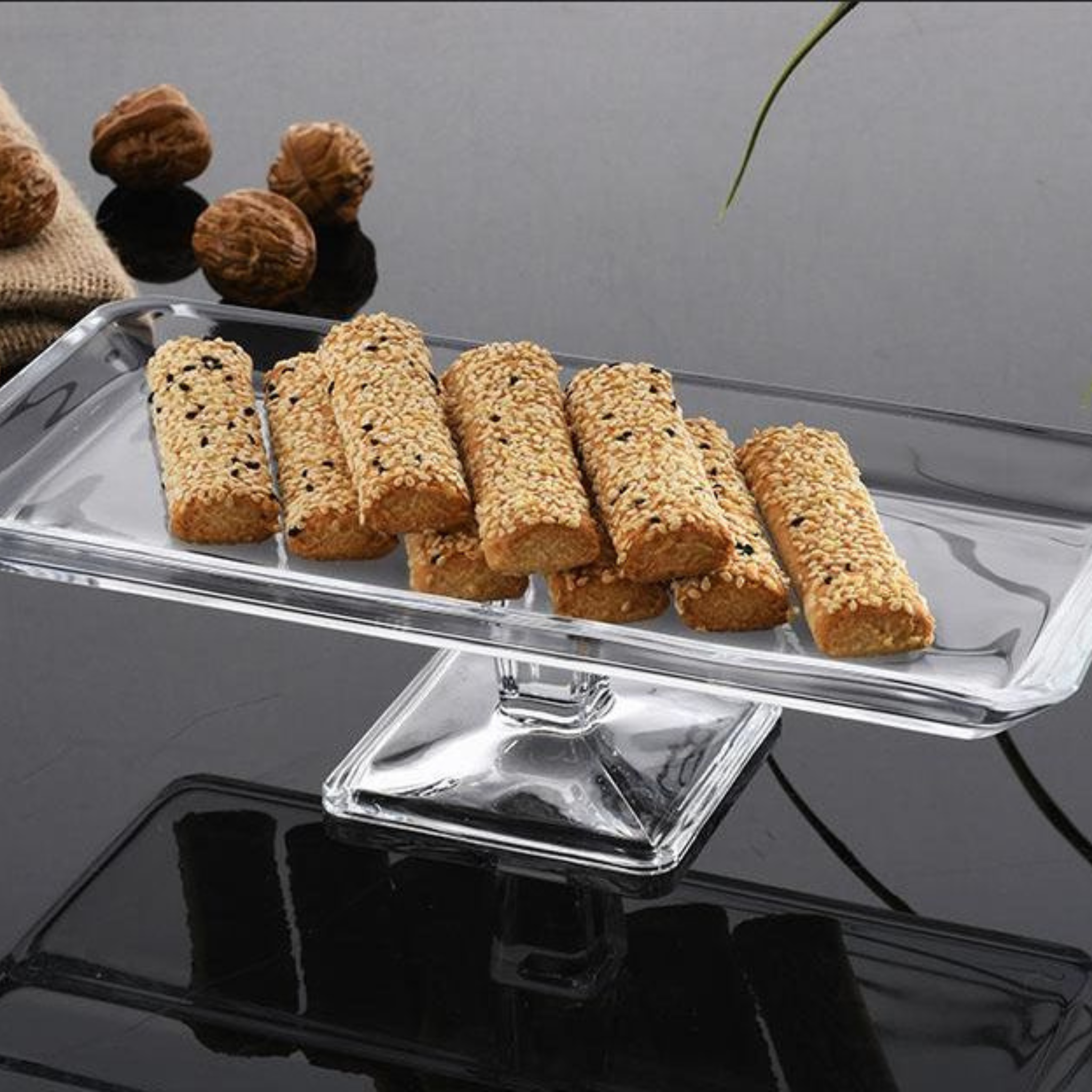 Pashabahce petite taartplateau