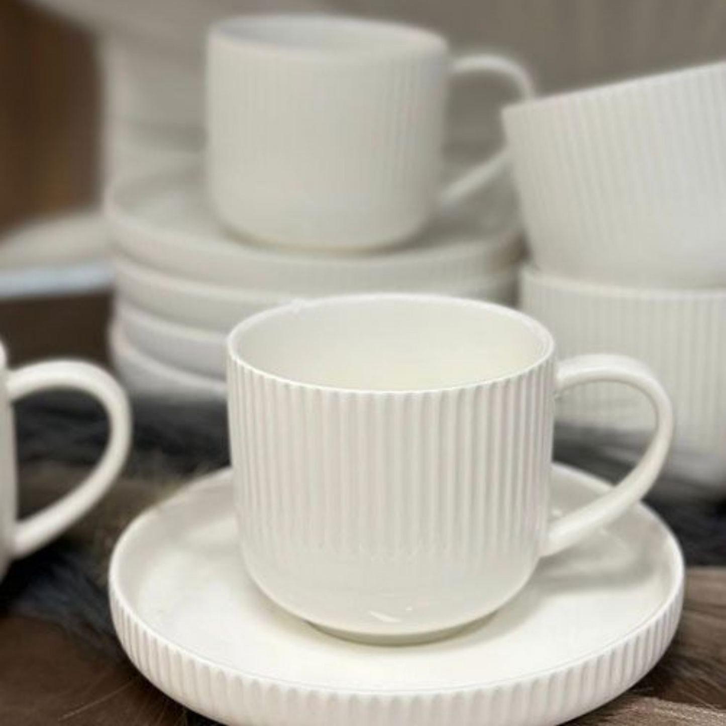 Lines - Kahve Takımı - 12 parça - 200ml