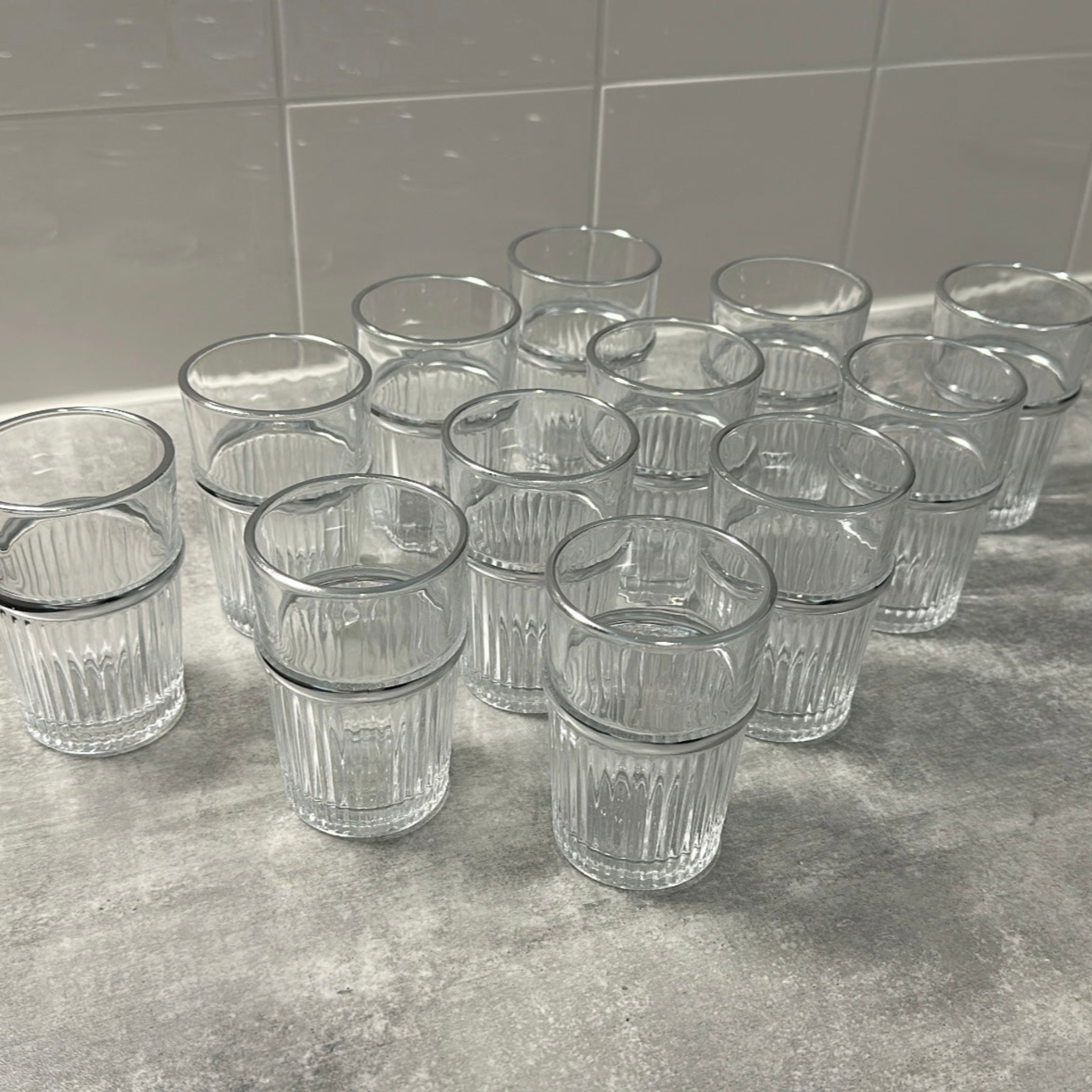 Fariza Theeglazen Zilver