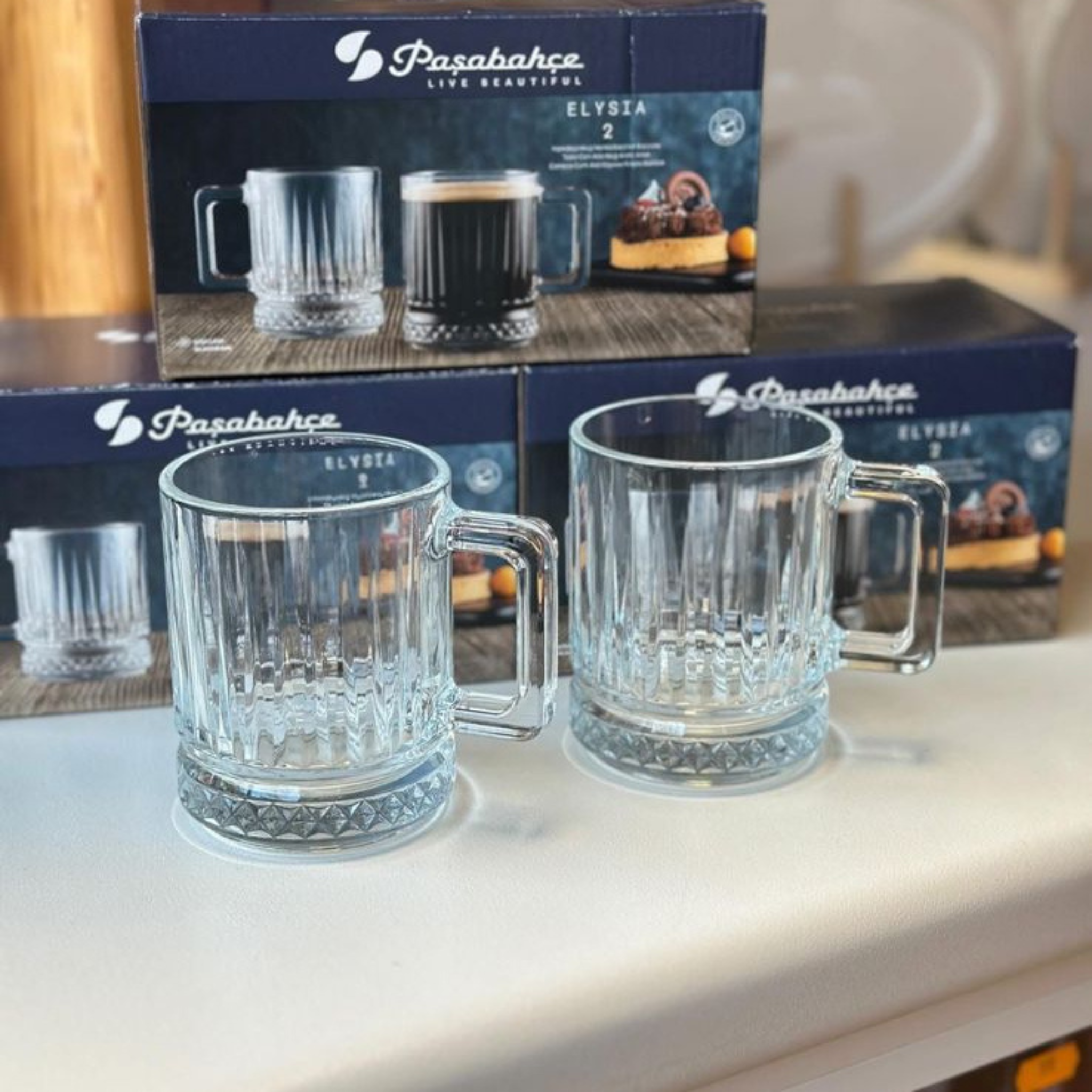 Pasabace Elysia koffie - Thee Glas