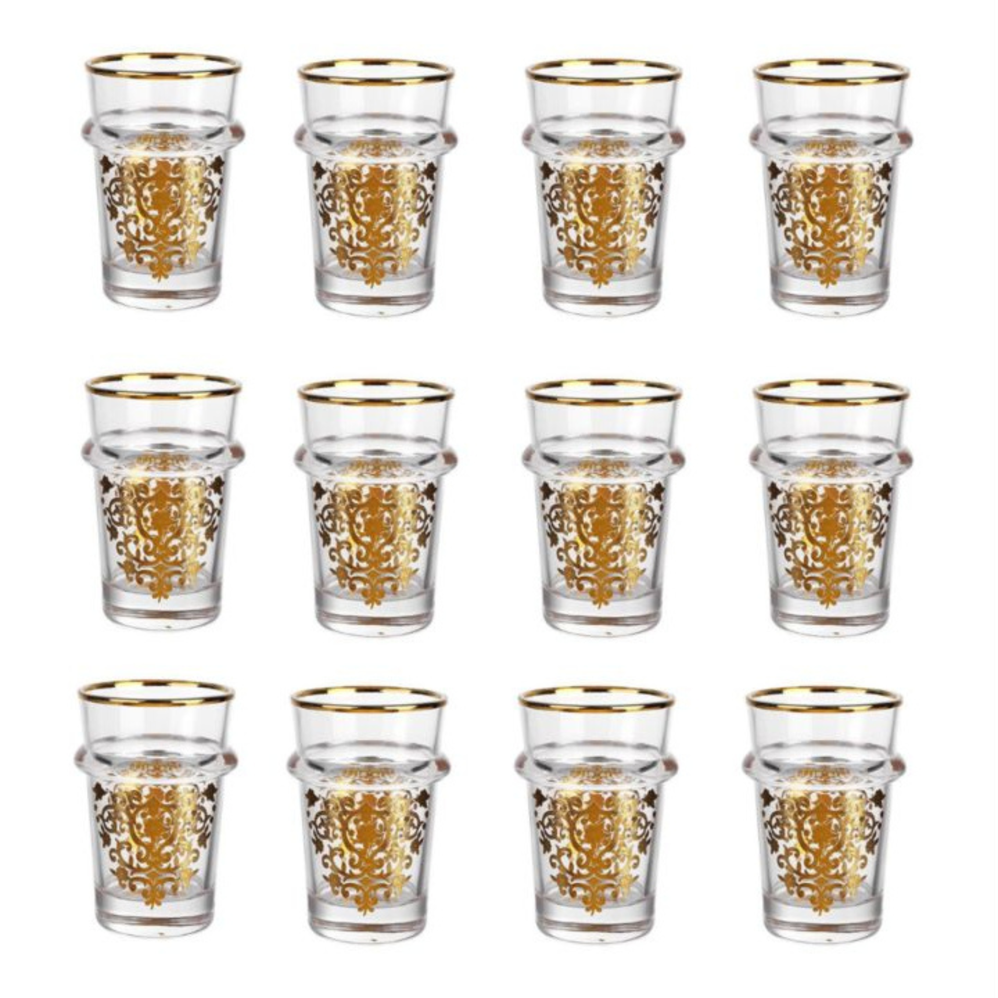 Dhbiyya's theeglas set van 12