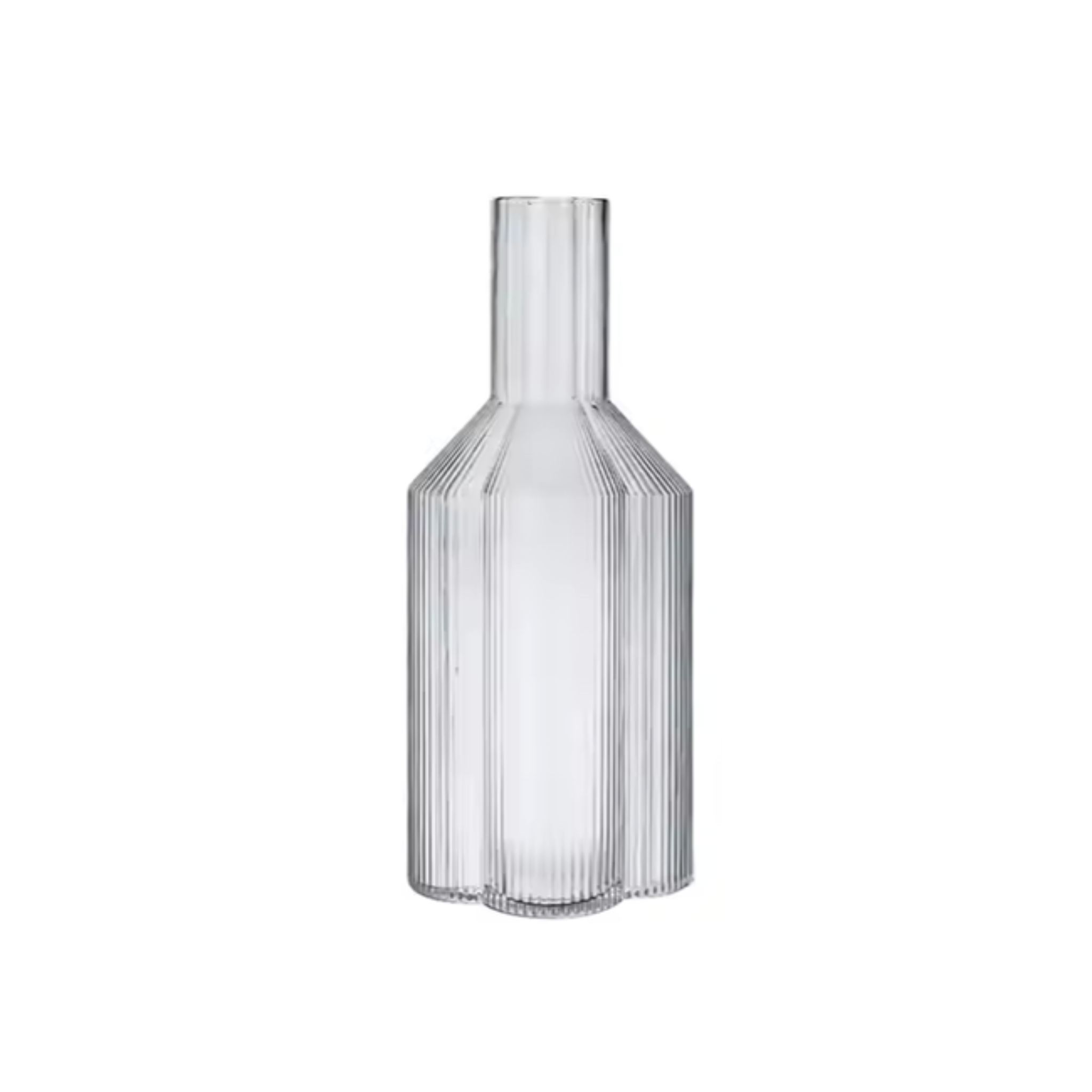 Clover Ripple Glaskaraffe