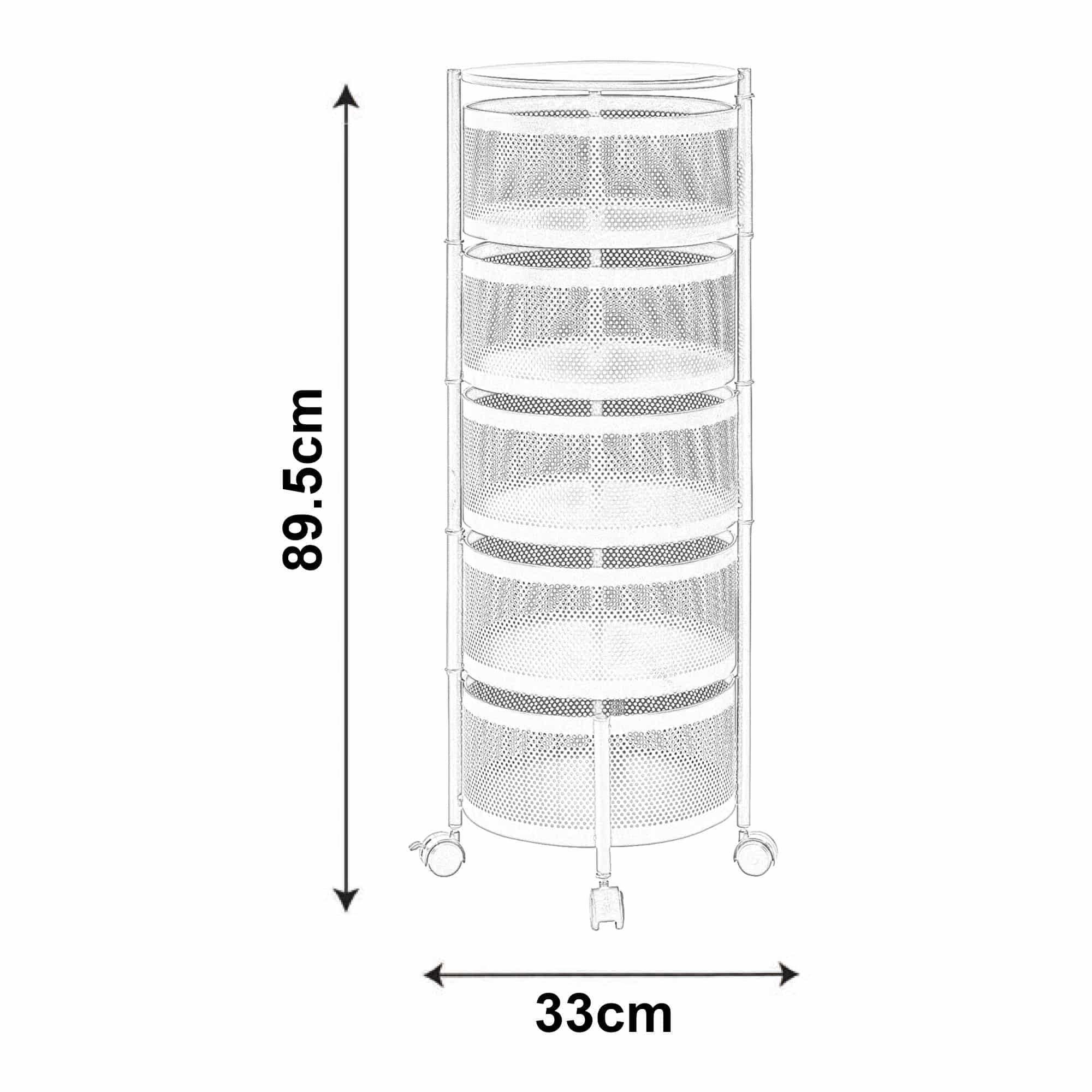 Opberg Trolley Rond