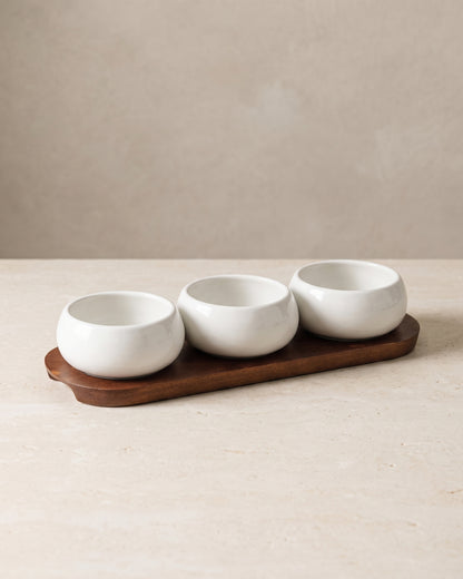 Chubby Snack Bowl Set