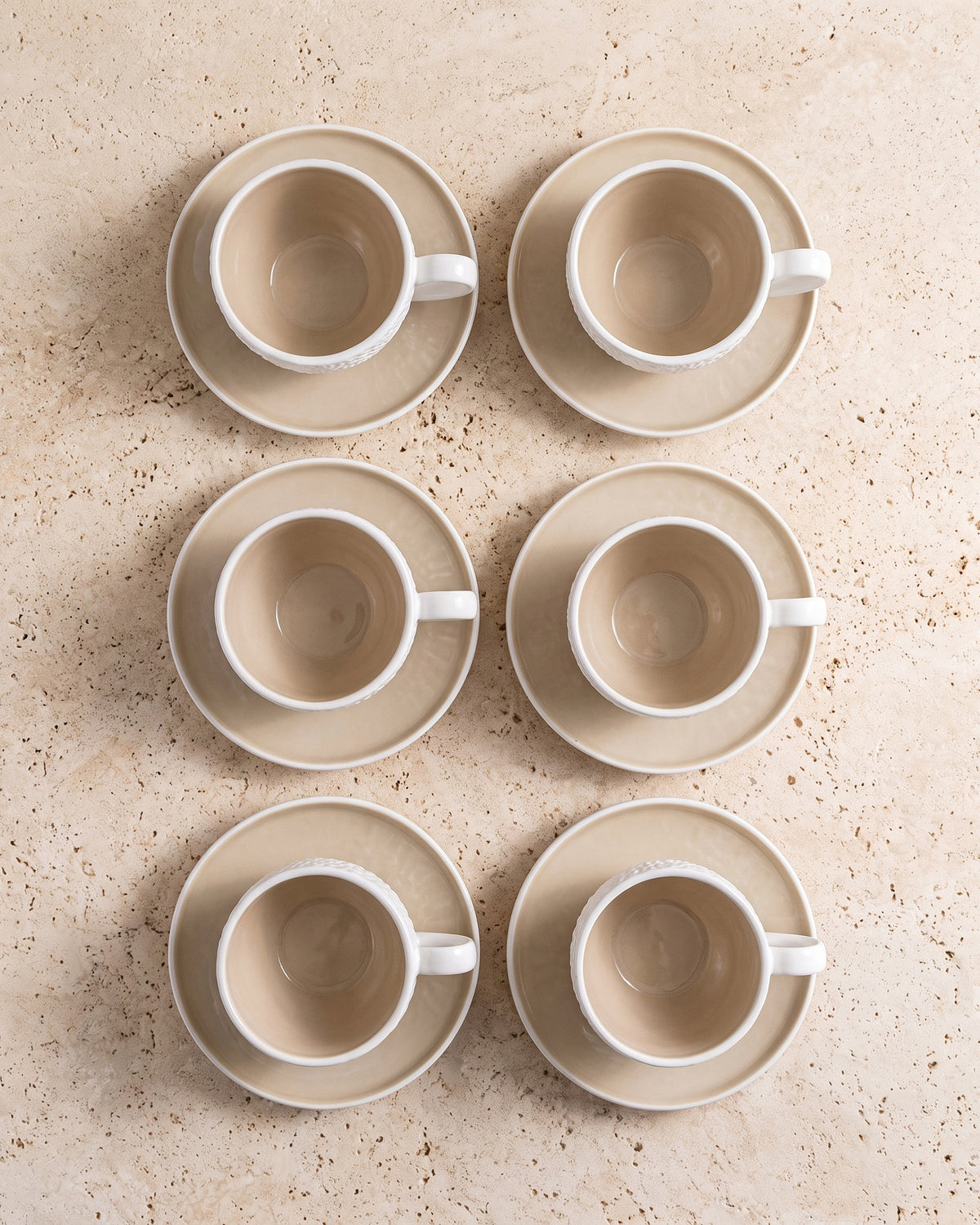 Barles Stone Koffiekopjes | 6 persoons | 200 ml