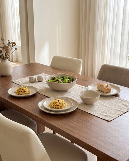 Cermico 27-delige serviesset voor 6 personen | Beige