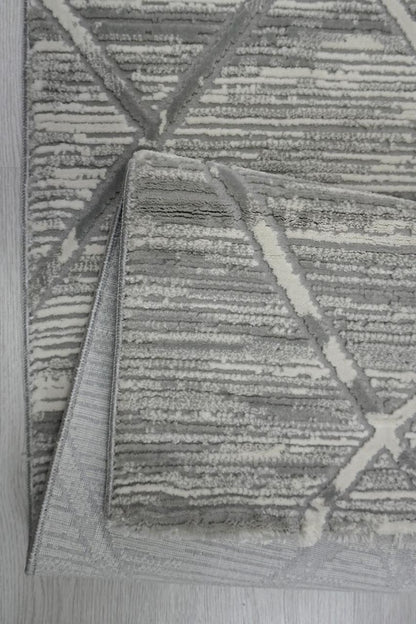 Mirzan Grey Vloerkleed
