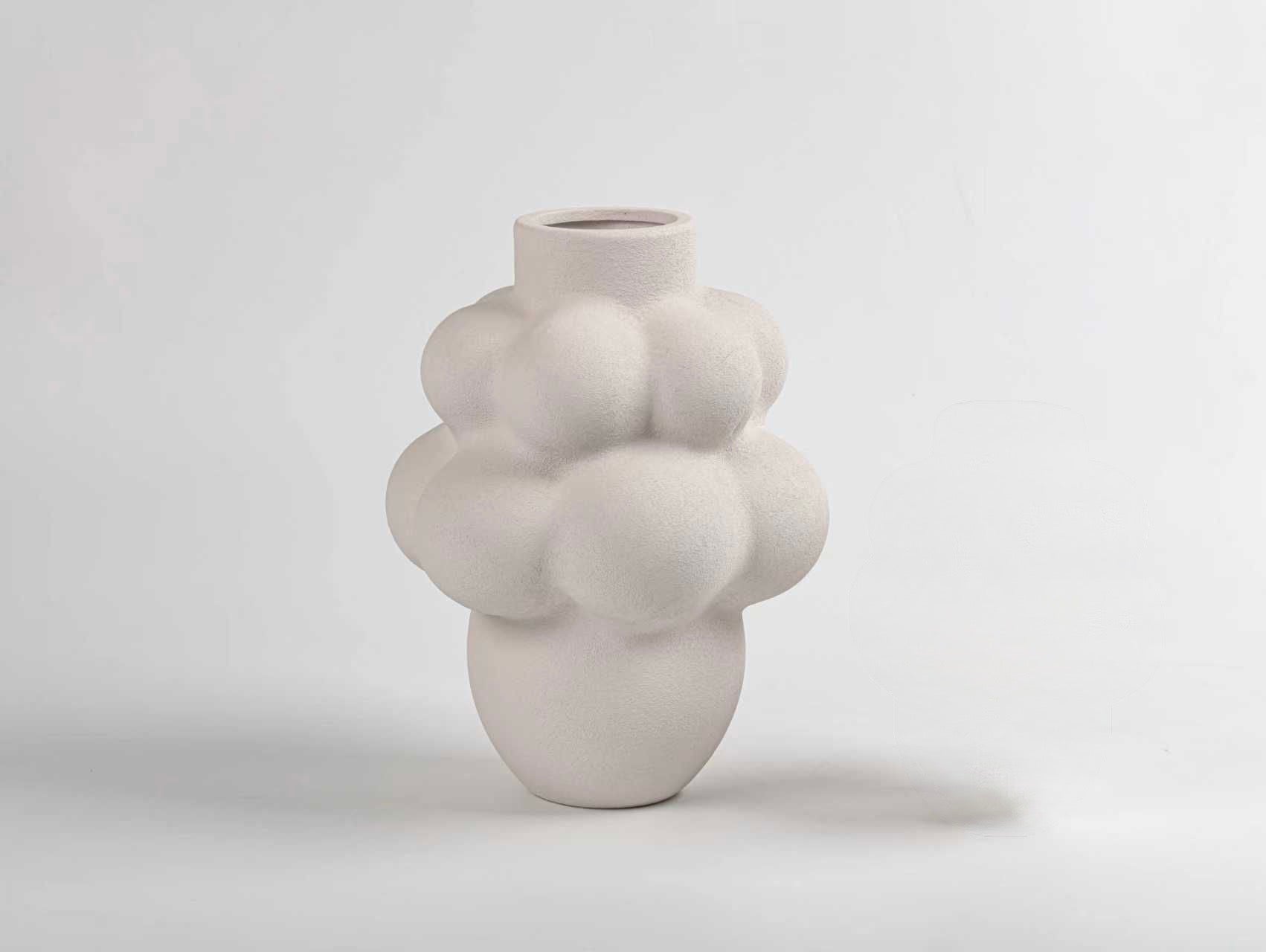 Terracotta Vaas – Bubble – 35 cm
