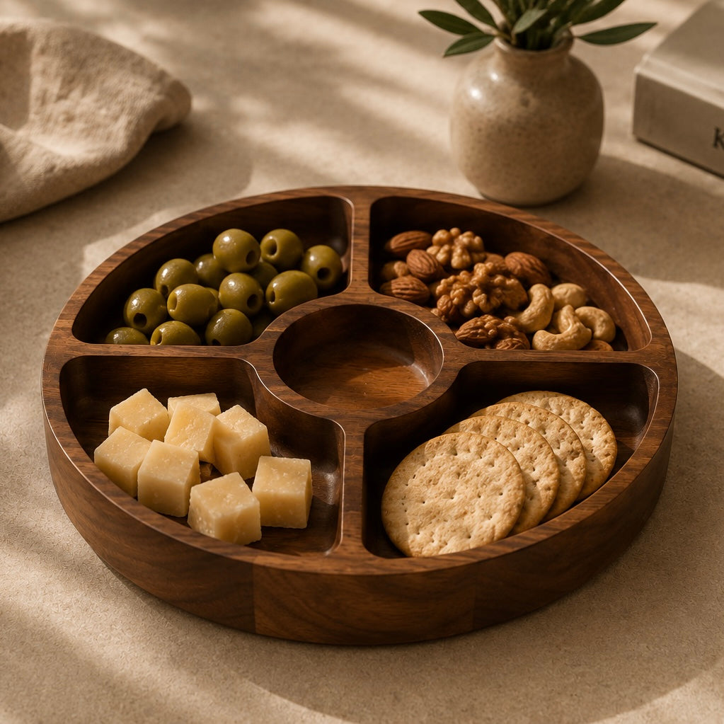 Elore Acacia Snackschaal – 30 cm