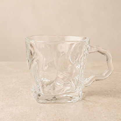 Diamond Clear - Mug Glass - 6 Stuks
