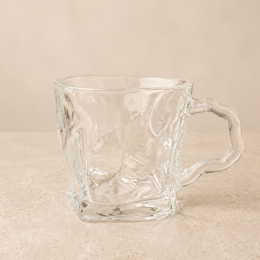 Diamond Clear - Mug Glass - 6 Stuks