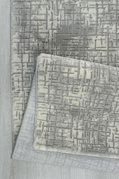 Elzar Soft Grey Vloerkleed