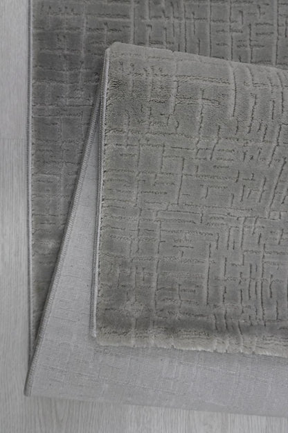 Elzar Graphite Grey Vloerkleed