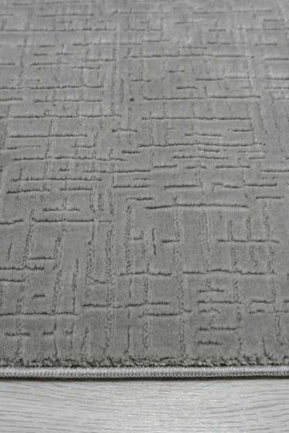 Elzar Graphite Grey Vloerkleed