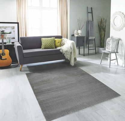 Elzar Graphite Grey Vloerkleed
