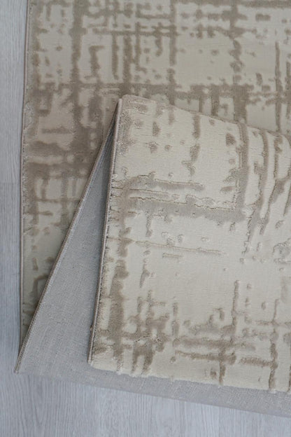 Elvion Taupe Vloerkleed