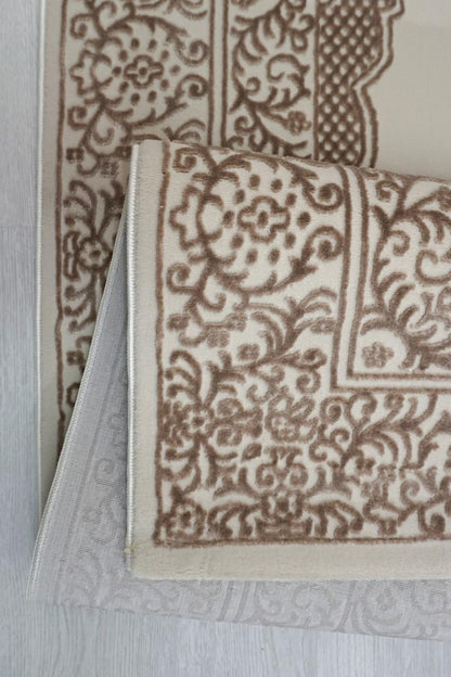 Zafiran Sand Taupe Vloerkleed