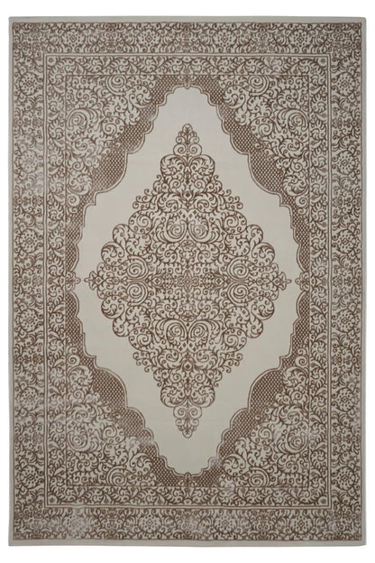 Zafiran Sand Taupe Vloerkleed