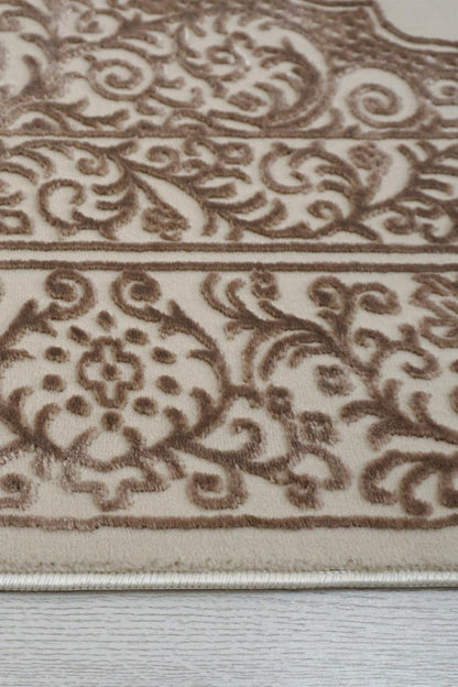Zafiran Sand Taupe Vloerkleed