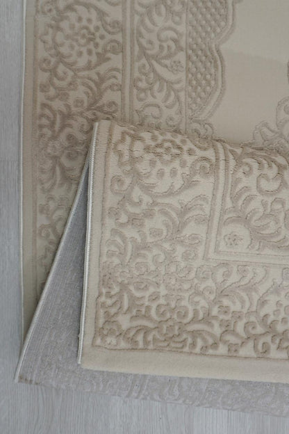 Zafiran Sand Beige Vloerkleed