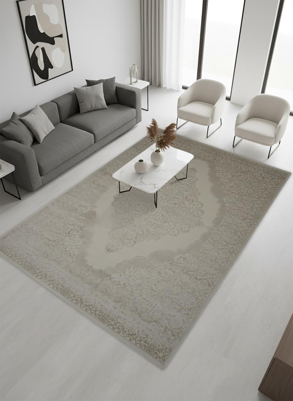 Zafiran Sand Beige Vloerkleed