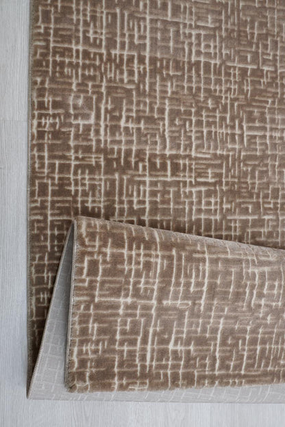 Elzar Taupe Vloerkleed