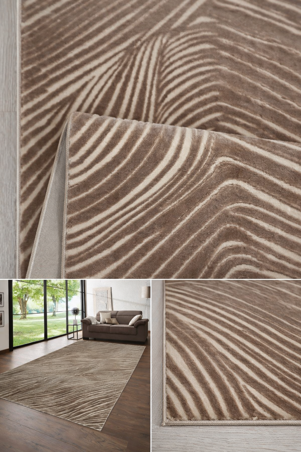 Elmar Taupe Vloerkleed