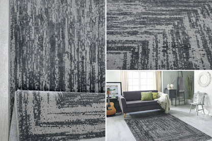 Elmor Linen Grey Vloerkleed