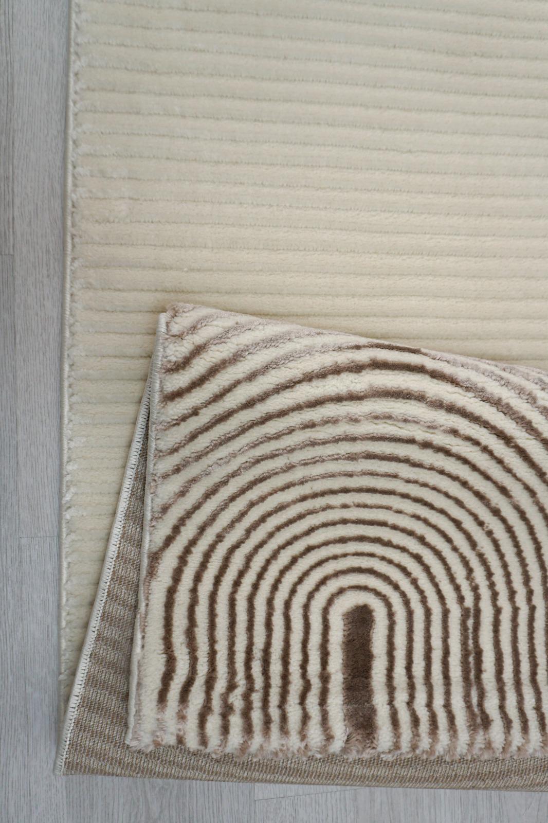 Senzo Ivory Sand Vloerkleed