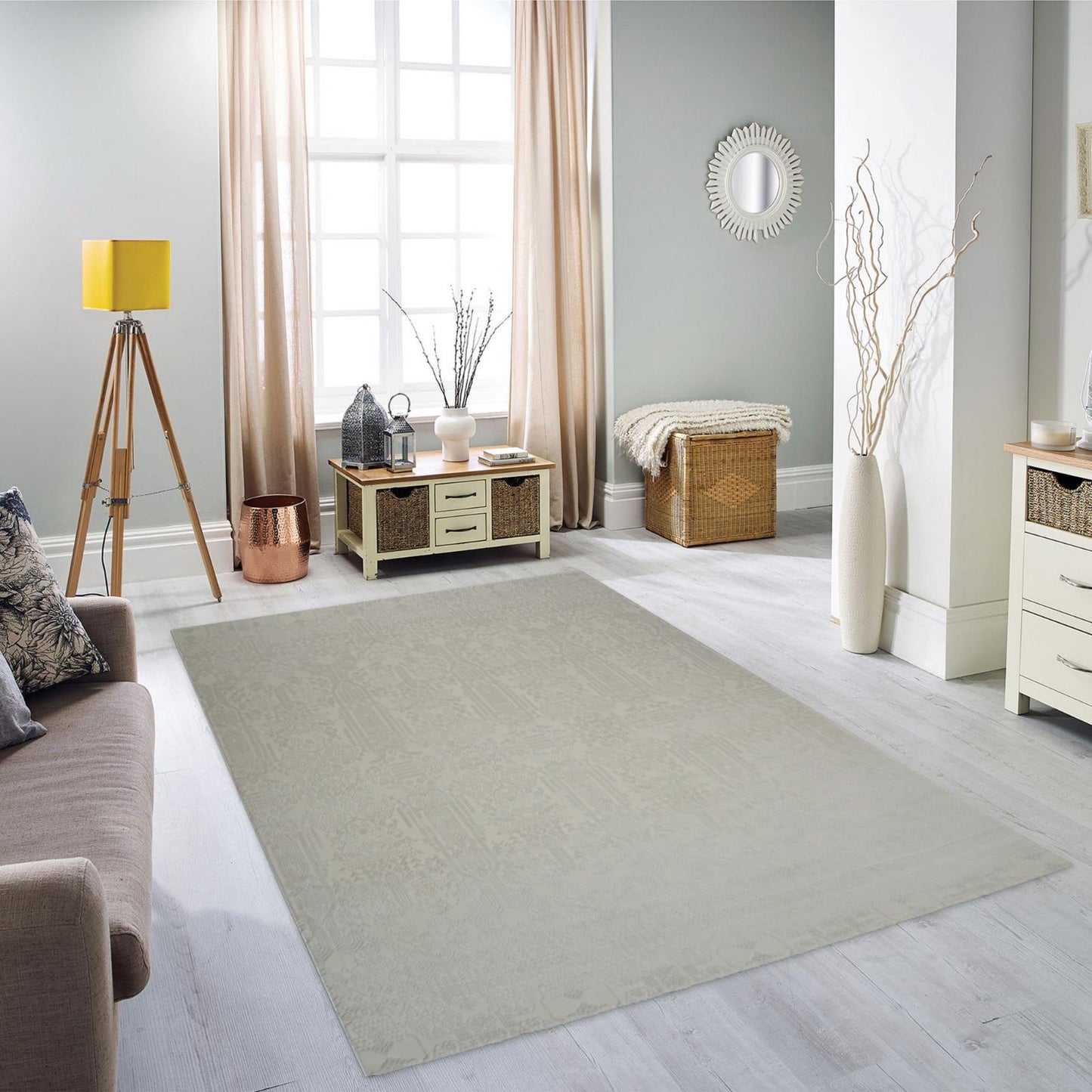 Eylar Soft Ivory Vloerkleed