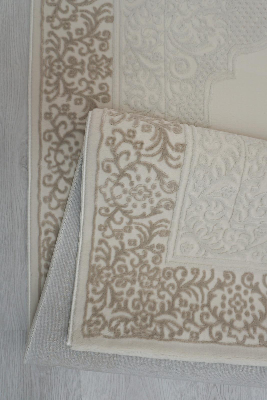Zafiran Hellbraun Beige Teppich