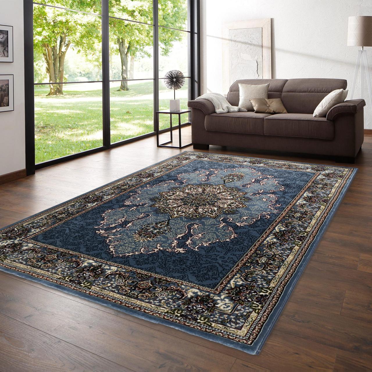 Sharin Oriental Blue Vloerkleed
