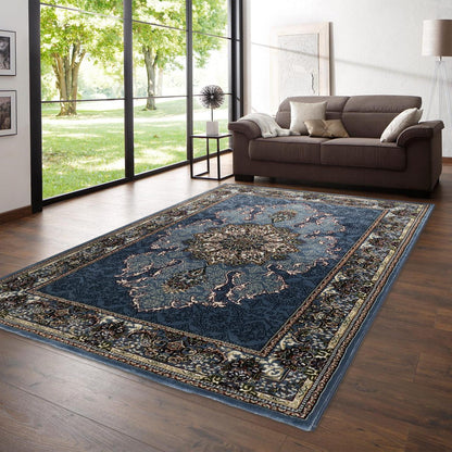 Sharin Oriental Blue Vloerkleed