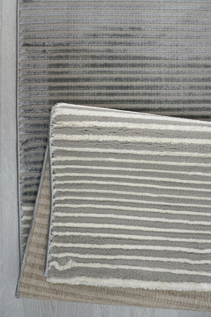 Senzo Grey Sand Vloerkleed