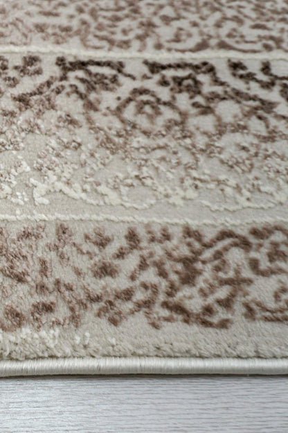 Zafiran Ivory Taupe Vloerkleed