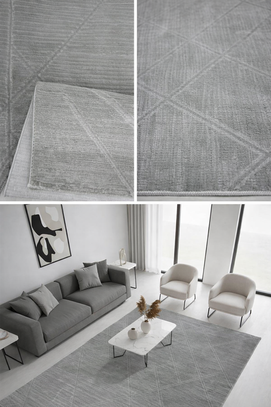 Savir Grey Vloerkleed