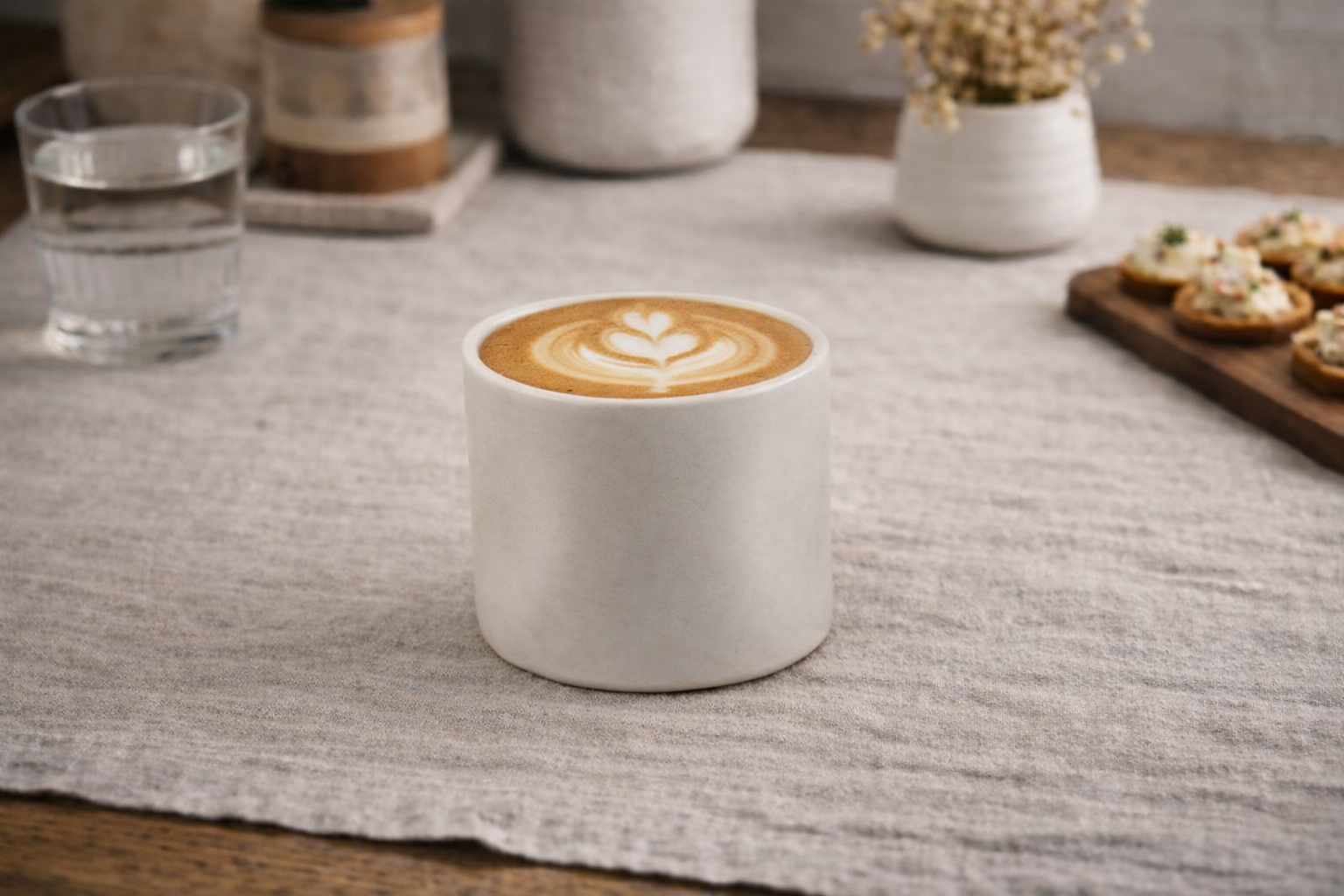 Aluré Keramieken Mok | 2 stuks | Beige