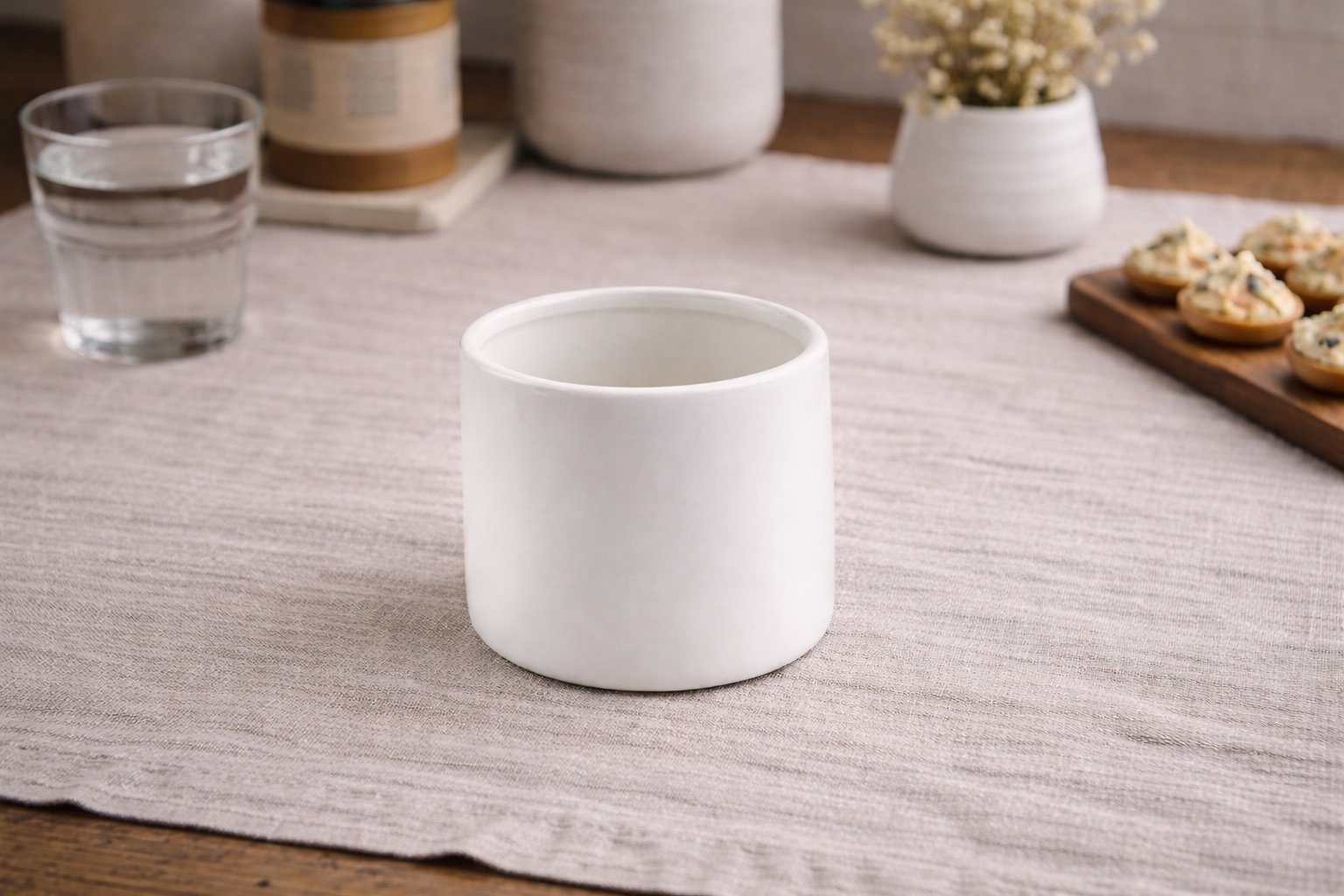 Aluré Keramieken Mok | 2 stuks | wit