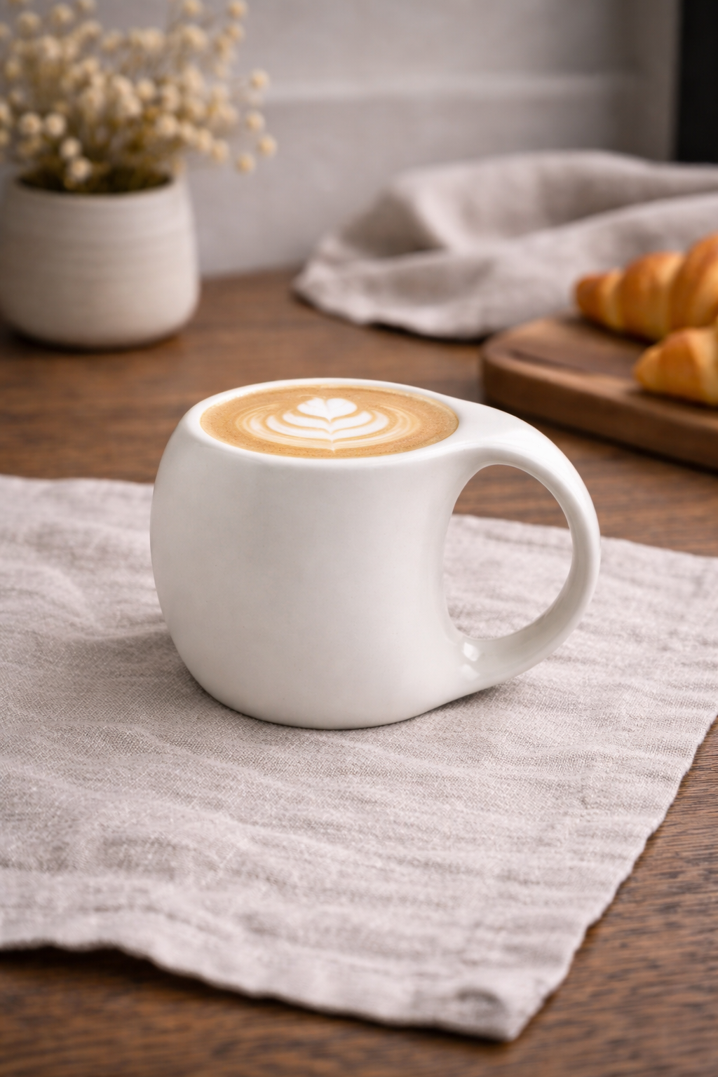 Aluré Keramieken Mok | 2 stuks | wit