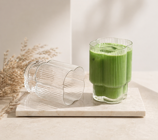 Clover Ripple kısa bardaklar