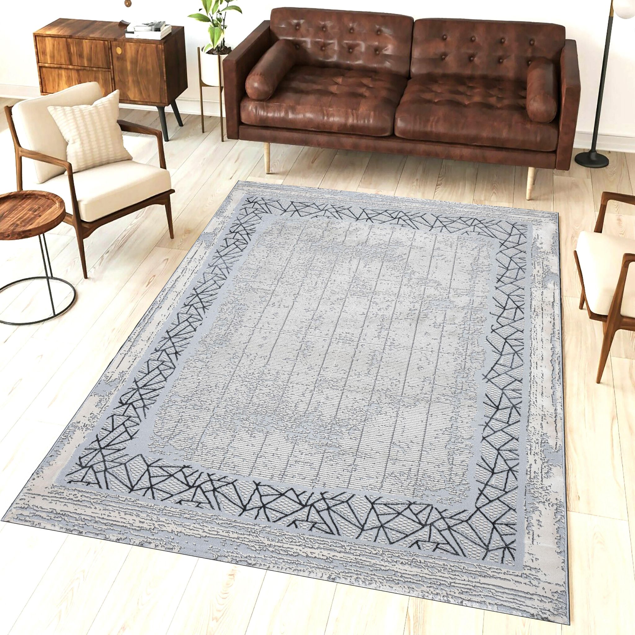 Arden Grey Vloerkleed